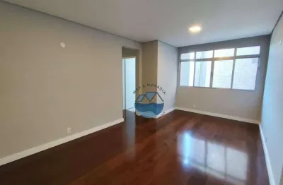 Apartamento com 2 dormitórios à venda, 90 m² por r$ 480.000,00 - campo grande - santos/sp