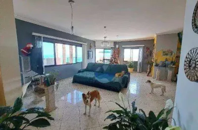 Apartamento com 4 dormitórios à venda, 350 m² por r$ 1.432.000,00 - vilamar - praia grande/sp