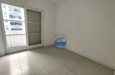 Apartamento com 1 dormitório, 41 m² - venda por r$ 385.000,00 ou aluguel por r$ 3.100,11/mês - gonzaga - santos/sp