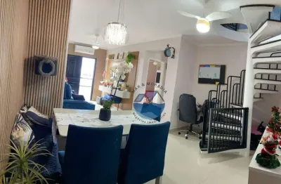 Apartamento com 3 dormitórios à venda, 140 m² por r$ 750.000,00 - caiçara - praia grande/sp