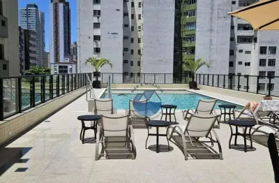Apartamento com 2 dormitórios à venda, 75 m² por r$ 950.000,00 - josé menino - santos/sp