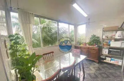 Apartamento 3 quartos, beira-mar à venda na pompéia, santos