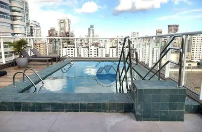 Apartamento quadra da praia, 2 quartos à venda - aparecida em santos