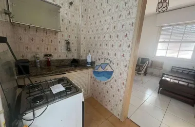 Apartamento com 1 dormitório à venda, 59 m² por r$ 330.000,00 - boqueirão - santos/sp