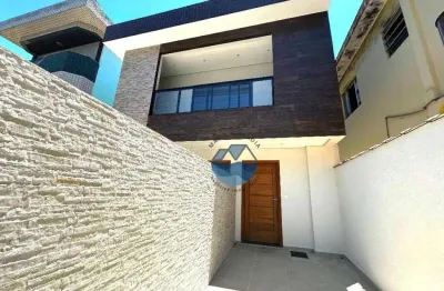 Casa estilo sobrado 2 quartos - aparecida em santos