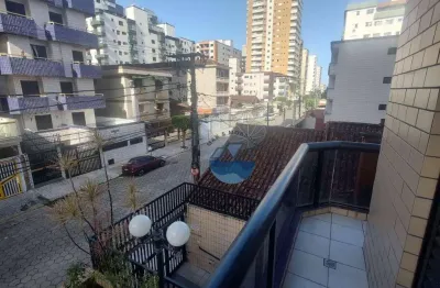Apartamento com 1 dormitório à venda, 58 m² por r$ 320.000,00 - ocian - praia grande/sp