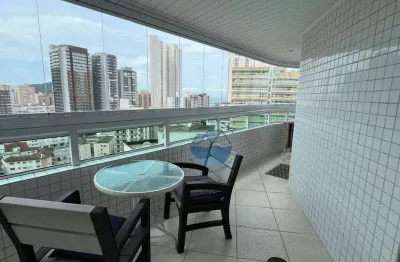 Apartamento com 3 dormitórios à venda, 130 m² por r$ 990.000,00 - vila guilhermina - praia grande/sp