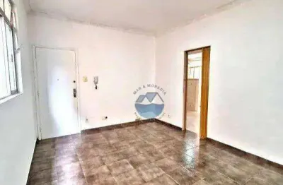 Apartamento espaçoso à venda 3 quartos - no marapé em santos