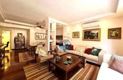 Apartamento alto padrão 3 quartos, à venda - boqueirão em santos