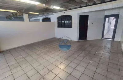 Casa com 2 dormitórios à venda, 92 m² por r$ 450.000,00 - aviação - praia grande/sp