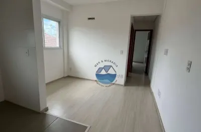 Apartamento com 2 dormitórios à venda, 41 m² por r$ 360.000,00 - estuário - santos/sp
