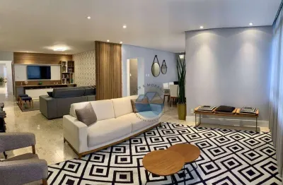 Apartamento com 4 dormitórios à venda, 233 m² por r$ 1.890.000,00 - boqueirão - santos/sp
