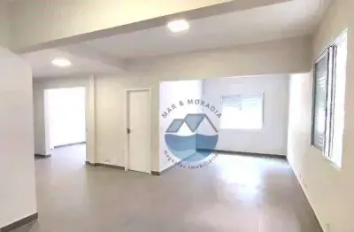 Apartamento térreo reformado à venda com 2 quartos – boqueirão, santos