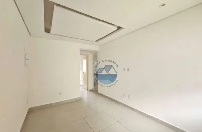 Apartamento com 1 dormitório, 48 m² - venda por r$ 390.000,00 ou aluguel por r$ 2.762,00/mês - gonzaga - santos/sp