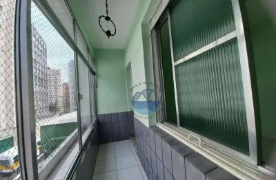 Apartamento com 1 dormitório à venda, 57 m² por r$ 275.600,00 - josé menino - santos/sp