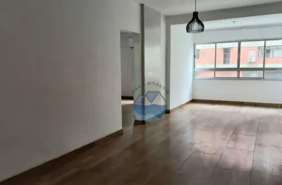 Apartamento com 2 dormitórios à venda, 109 m² por r$ 553.000,00 - embaré - santos/sp