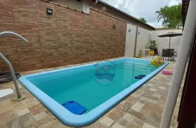 Casa com 4 dormitórios à venda, 250 m² por r$ 1.380.000,00 - balneário flórida - praia grande/sp