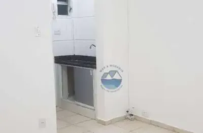 Kitnet / Stúdio à venda na Avenida Doutor Epitácio Pessoa, Embaré, Santos