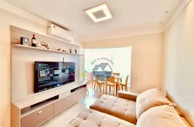 Apartamento com 3 dormitórios para alugar, 88 m² por R$ 8.500,02/mês - Campo Grande - Santos/SP