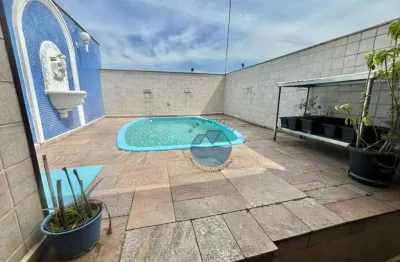 Cobertura com 4 dormitórios à venda, 444 m² por R$ 2.800.000,00 - Gonzaga - Santos/SP