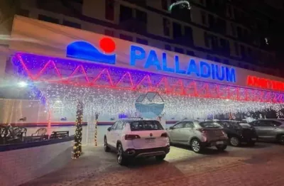 Flat completo,funcional e bem localizado no coração de São Vicente/SP, no tradicional Edifício Palladium por R$.260.000,00.