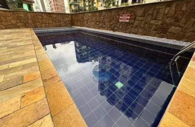 Lindo apartamento com vista Mar lateral com 2 quartos com lazer em prédio com portaria 24 horas na Vila Tupi em Praia Grande (SP) por R$.360.000,00 !