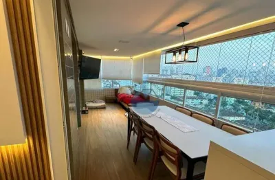 Lindo apartamento com 3 quartos sendo 2 suítes lazer completo localizado no bairro do Campo Grande em Santos (SP) por R$.1.500.000,00.