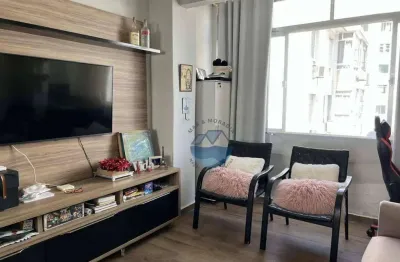 Apartamento com 1 quarto à venda na Rua Cásper Líbero, José Menino, Santos