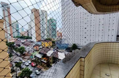 Apartamento com 3 dormitórios para alugar, 170 m² por R$ 9.000,02/mês - Gonzaga - Santos/SP