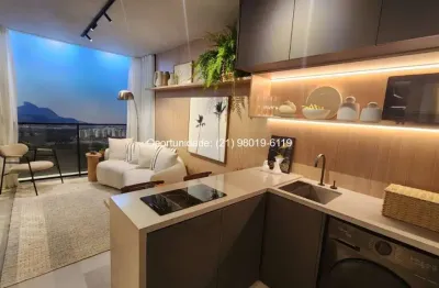 Imperdível: apartamento de 2 quartos no cidade arte, arte wave, centro metropolitano da barra