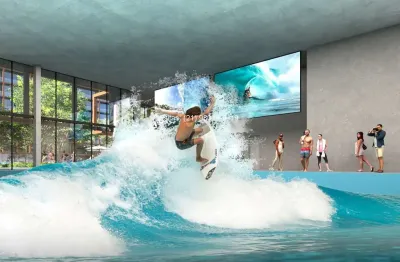 Entrada só 10%: apartamento de 1 quarto no cidade arte, arte wave, centro metropolitano da barra