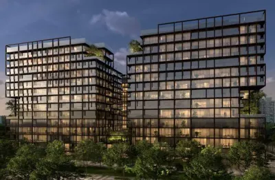 Entrada só 12%: apartamento de 2 quartos no cidade arte, arte wave, centro metropolitano da barra