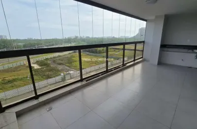 Apartamento no ilha pura, saint michel, 4 suítes, 160m, 3º andar, vista lagoa, lindo lazer