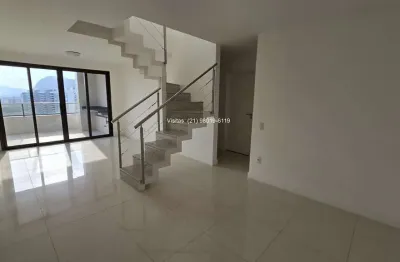 Cobertura no ilha pura, saint michel, 3 quartos + dce, 280m, com piscina e sauna