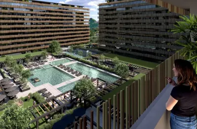 Entrada só 10%: apartamento de 3 quartos no arte wood, cidade arte, centro metropolitano da barra