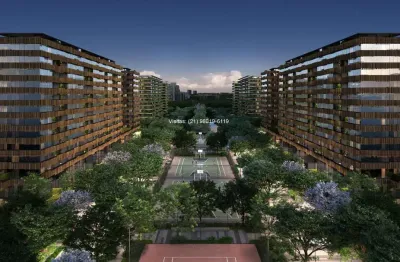 Entrada só 10%: apartamento de 3 quartos no arte wood, cidade arte, centro metropolitano da barra