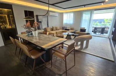 Lançamento no península: apartamento de 3 suítes, 143m, no gran thai, ótima localização, lazer resort