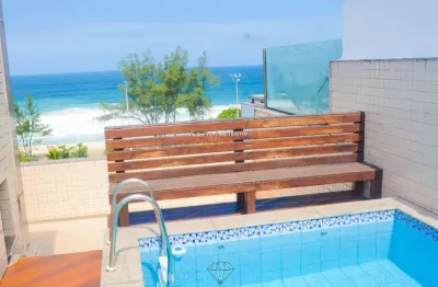 Oportunidade: cobertura no recreio, 4 suítes, 4 vagas, com 527m, av. lúcio costa