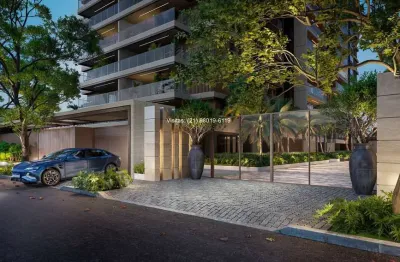 Lançamento no península: apartamento de 4 suítes, 203m, no gran thai, ótima localização, lazer resort