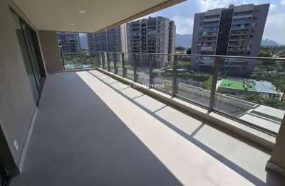 Oportunidade: apartamento na barra da tijuca, cond. concept, 4 suítes, 206m, 3 vagas, vista lazer