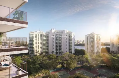 Lançamento no península: apartamento de 3 suítes, 123m, no gran thai, ótima localização, lazer resort