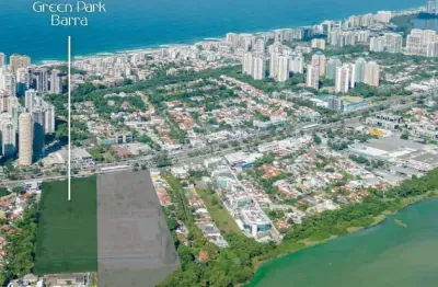 Lançamento, entrada 8%: apartamento de 2 suítes, green park barra, terreno antigo extra