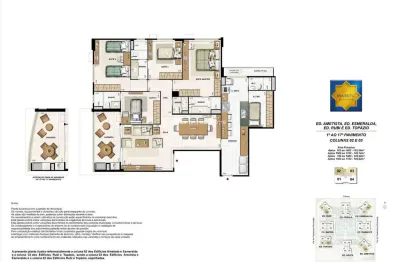 Oportunidade: apartamento no majestic, cidade jardim, barra olimpica, 144m, excelente acabamento