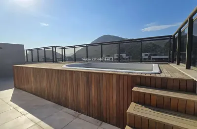 Cobertura no ilha pura, barra, 5 quartos, cond. elos, já com piscina, aceita financiamento