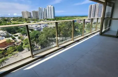 Pronto: apartamento na barra da tijuca, latitud, 3 quartos + dce, ao lado do rio mar