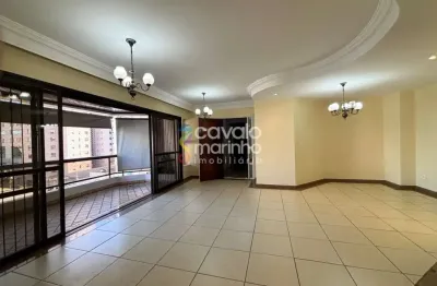 Apartamento à venda- 3 dormitórios sendo 1 suíte e 1 vaga coberta - 158m² - centro - ribeirão preto/sp