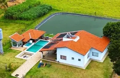 Sítio com 5 dormitórios à venda, 387200 m² por r$ 4.800.000,00 - zona rural - santo antônio da alegria/sp