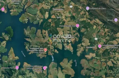 Chácara em condominio à venda, 5 suítes, 3 vagas - 2500 m² - caminho das águas - delfinópolis/mg