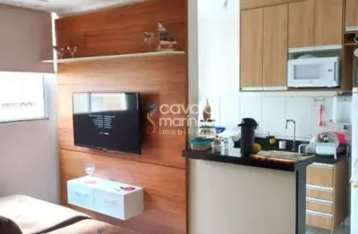 Apartamento á venda com 2 quartos, 48 m² - reserva sul condomínio resort.