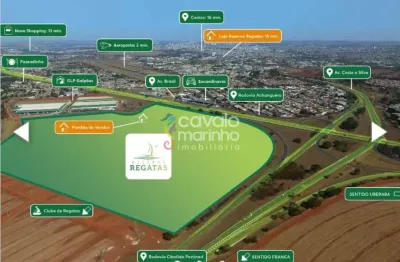 Terreno à venda na Rua Nilton Meirelles Palma Da Fonseca, 1, Parque Industria, Ribeirão Preto